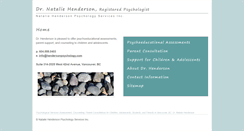 Desktop Screenshot of hendersonpsychology.com